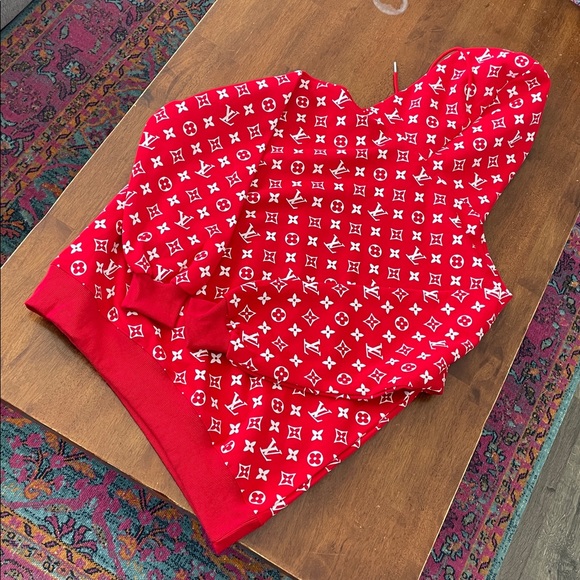 Cool Red Hoodie - Picture 2 of 3